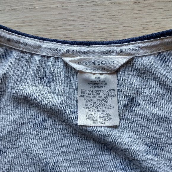 Lucky Brand 2 Piece Pajama Set Tank Top Pants - Picture 5 of 5